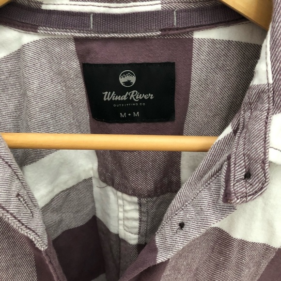 Wind River purple buffalo checkered plaid - Picture 4 of 4